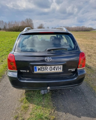 Toyota Avensis cena 7500 przebieg: 266874, rok produkcji 2004 z Nekla małe 37